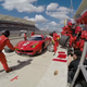 Illustration for article titled Pit crew drops their Ferrari 458 GT2 during pit stop
